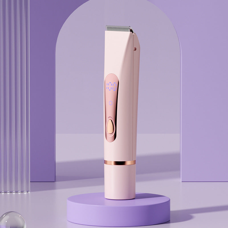Double-headed shaver, popular private parts, hair removal device for women and men, hair trimmer, electric hair removal device, rechargeable