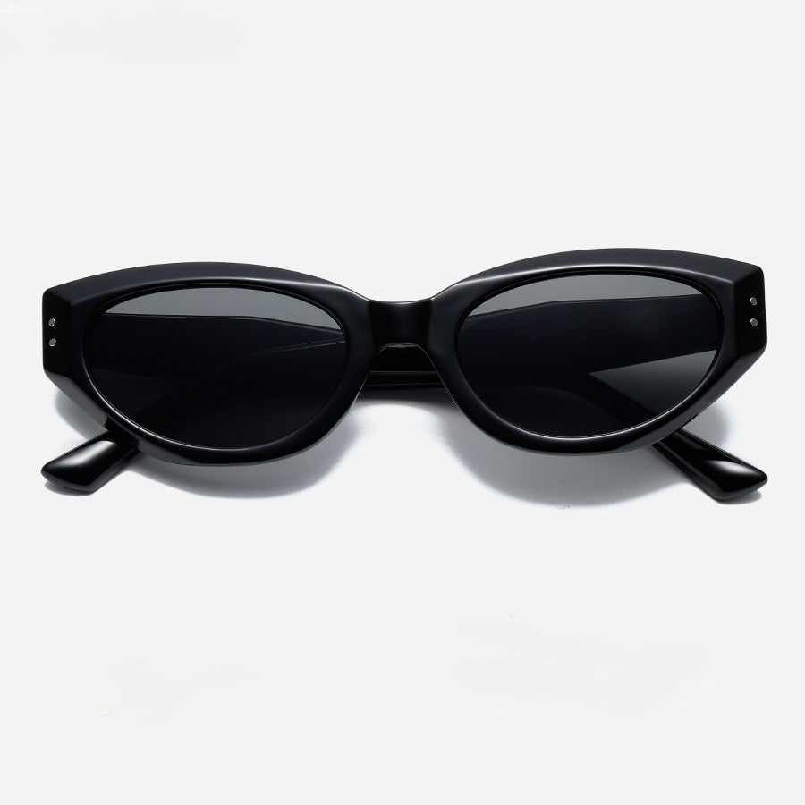 Retro cat eye sunglasses women's high-end Jennie glasses new style anti-ultraviolet GM sunglasses